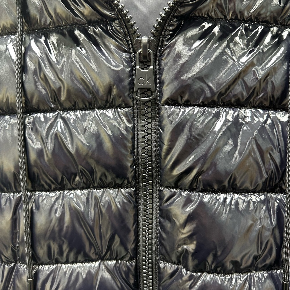 Calvin Klein Men's Hooded Super Shine Puffer Jacket - Picture 8 of 12